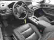 2021 Honda Accord EX-L with VIN 1HGCV3F59MA002768, listed as a Copart auction lot 80244215 with Not provided miles and Salvage title. Bid and sale history available at DreamBid. Image 8.