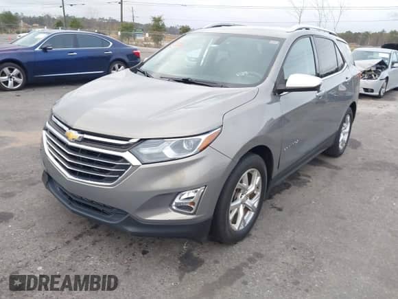 2018 Chevrolet Equinox Premier with VIN 3GNAXMEV7JS547991, listed as a IAAI auction lot 41208640 with 98,879 mi miles and . Bid and sale history available at DreamBid. Image 17.