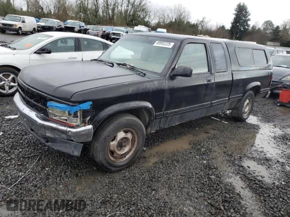 1991 Dodge Dakota z VIN 1B7GL23YXMS292866, wystawiony jako Copart lot #49992225 z przebiegiem 197 852 mil mil oraz Szkoda całkowita • Salvage title. Historia ofert i sprzedaży dostępna na DreamBid. Obrazek 1.