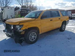2017 Chevrolet Suburban Commercial with VIN 1GNSKKEC5HR361496, listed as a Copart auction lot 41765925 with 126,516 mi miles and Salvage title. Bid and sale history available at DreamBid. Image 1.