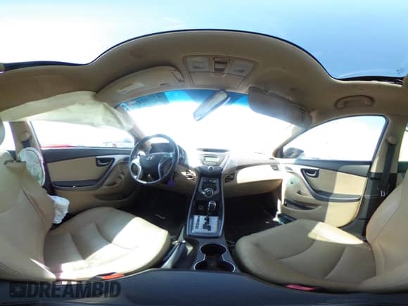 2013 Hyundai Elantra GLS z VIN KMHDH4AE8DU617281, wystawiony jako IAAI lot #42740458 z przebiegiem 110 058 mil mil oraz . Historia ofert i sprzedaży dostępna na DreamBid. Obrazek 19.