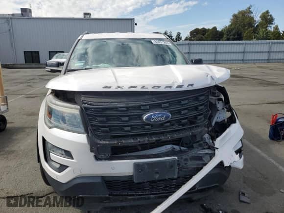 2017 Ford Explorer Sport z VIN 1FM5K8GT7HGA70091, wystawiony jako Copart lot #84051285 z przebiegiem 166 771 mil mil oraz Szkoda całkowita • Salvage title. Historia ofert i sprzedaży dostępna na DreamBid. Obrazek 5.