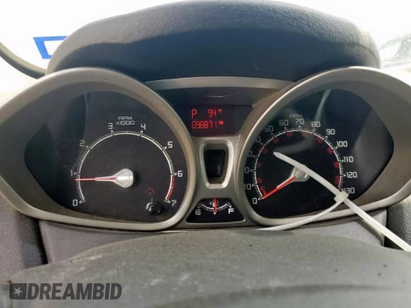 2011 Ford Fiesta SE with VIN 3FADP4BJ8BM179825, listed as a Copart auction lot 62145495 with 98,871 mi miles and Salvage title. Bid and sale history available at DreamBid. Image 9.