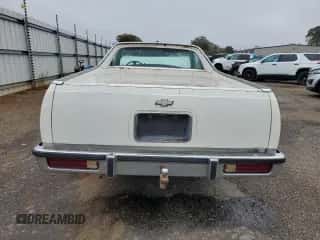 1984 Chevrolet El Camino с VIN 1GCCW80HXER207627, выставлен на аукционе Copart как лот 77284194 с пробегом 90 554 миль миль и Списание • Salvage title. История ставок и продаж доступна на DreamBid. Изображение 6.