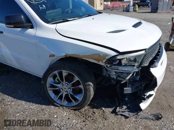 2019 Dodge Durango R/T with VIN 1C4SDJCT5KC652056, listed as a IAAI auction lot 41722359 with 79,487 mi miles and . Bid and sale history available at DreamBid. Image 6.
