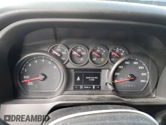 2023 Chevrolet Silverado 1500 Custom Trail Boss with VIN 3GCPDCEK4PG194214, listed as a Copart auction lot 44073325 with 12,646 mi miles and Clean title. Bid and sale history available at DreamBid. Image 9.
