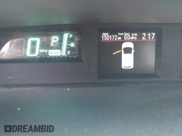 2012 Toyota Prius Four z VIN JTDKDTB37C1514044, wystawiony jako IAAI lot #43461297 z przebiegiem 150 172 mil mil oraz . Historia ofert i sprzedaży dostępna na DreamBid. Obrazek 15.