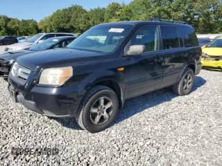 2007 Honda Pilot EX с VIN 5FNYF18467B030274, выставлен на аукционе Copart как лот 71403515 с пробегом 203 539 миль миль и Чистый • Clean title. История ставок и продаж доступна на DreamBid. Изображение 1.
