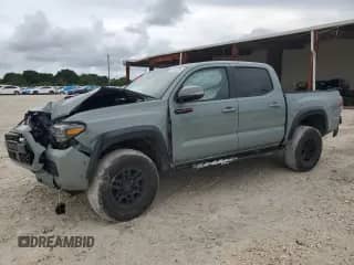 2021 Toyota Tacoma SR with VIN 3TYCZ5AN5MT007964, listed as a Copart auction lot 71679305 with 56,126 mi miles and Salvage title. Bid and sale history available at DreamBid. Image 1.