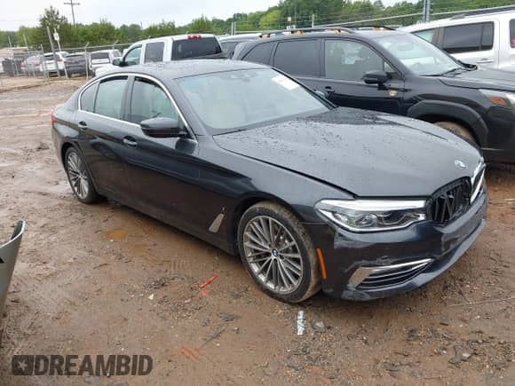 2018 BMW 5 Series 530e with VIN WBAJA9C52JB253305, listed as a IAAI auction lot 42970394 with Not provided miles and . Bid and sale history available at DreamBid. Image 1.