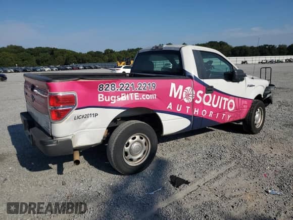 2014 Ford F-150 XL с VIN 1FTMF1CF6EKD70371, выставлен на аукционе Copart как лот 80055345 с пробегом 172 183 миль миль и Списание • Salvage title. История ставок и продаж доступна на DreamBid. Изображение 3.