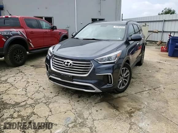 2017 Hyundai Santa Fe SE with VIN KM8SMDHF8HU209869, listed as a Copart auction lot 62385355 with Not provided miles and Salvage title. Bid and sale history available at DreamBid. Image 14.