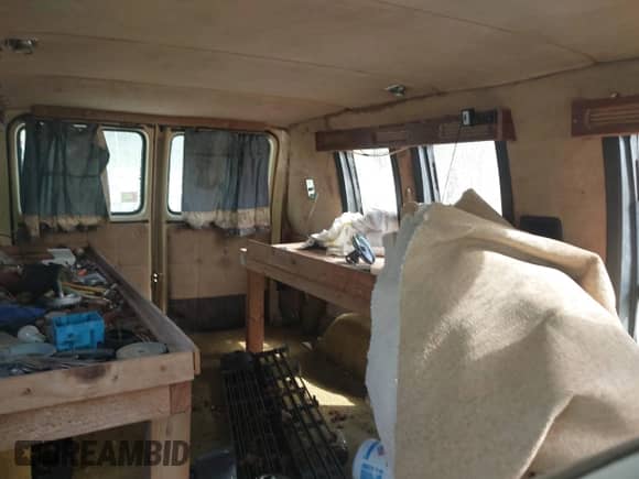 1983 Chevrolet Chevy Van с VIN 2GBEG25H9D4158345, выставлен на аукционе IAAI как лот 41936449 с пробегом 17 406 миль миль и . История ставок и продаж доступна на DreamBid. Изображение 8.