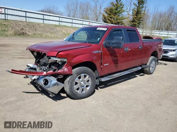 2013 Ford F-150 XL z VIN 1FTFW1ET1DKD78954, wystawiony jako Copart lot #53777715 z przebiegiem 156 197 mil mil oraz Czysty tytuł • Clean title. Historia ofert i sprzedaży dostępna na DreamBid. Obrazek 1.