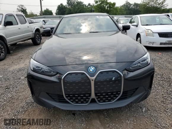 2023 BMW i4 eDrive35 with VIN WBY43AW0XPFP92914, listed as a Copart auction lot 66748865 with 32,088 mi miles and Salvage title. Bid and sale history available at DreamBid. Image 5.