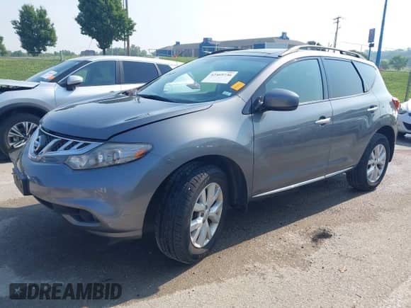 2014 Nissan Murano SL with VIN JN8AZ1MWXEW518320, listed as a IAAI auction lot 42469736 with 114,041 mi miles and . Bid and sale history available at DreamBid. Image 18.