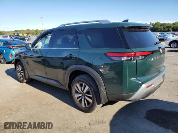 2025 Nissan Pathfinder SL with VIN 5N1DR3CC0SC271961, listed as a Copart auction lot 71958935 with 934 mi miles and Salvage title. Bid and sale history available at DreamBid. Image 2.