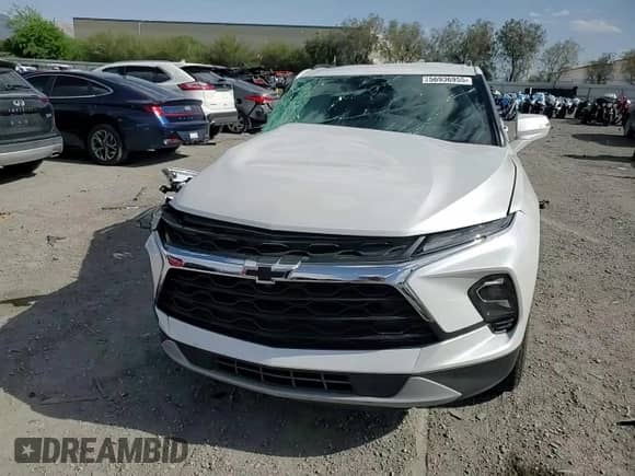 2024 Chevrolet Blazer LT с VIN 3GNKBDRS6RS161822, выставлен на аукционе Copart как лот 56936955 с пробегом 10 410 миль миль и Списание • Salvage title. История ставок и продаж доступна на DreamBid. Изображение 14.