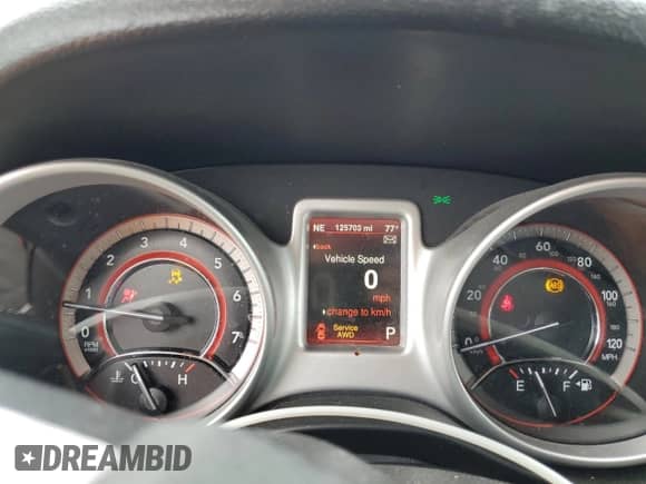2014 Dodge Journey SXT with VIN 3C4PDDBG9ET182960, listed as a Copart auction lot 63514055 with 125,703 mi miles and Salvage title. Bid and sale history available at DreamBid. Image 9.
