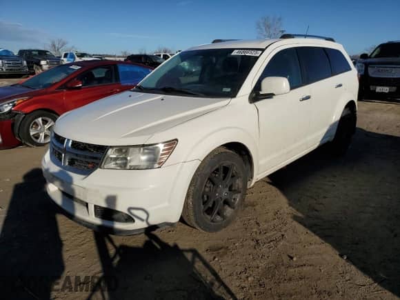 2011 Dodge Journey Crew with VIN 3D4PH3FG8BT505631, listed as a Copart auction lot 46866525 with 234,531 mi miles and Salvage title. Bid and sale history available at DreamBid. Image 1.