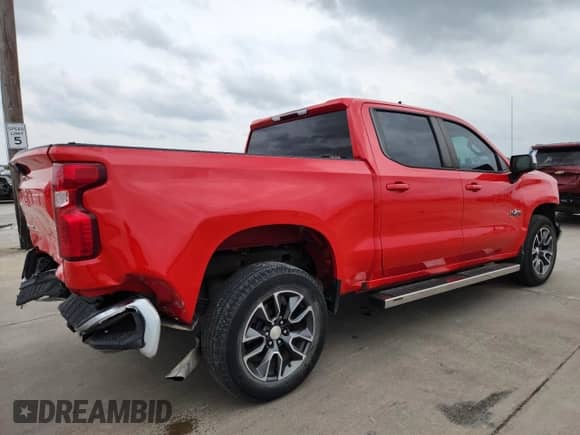 2022 Chevrolet Silverado 1500 LT z VIN 1GCPACEK8NZ624395, wystawiony jako Copart lot #89496535 z przebiegiem 48 537 mil mil oraz Szkoda całkowita • Salvage title. Historia ofert i sprzedaży dostępna na DreamBid. Obrazek 3.