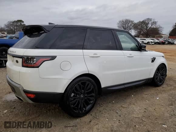 2019 Land Rover Range Rover Sport SE with VIN SALWG2RV4KA414937, listed as a Copart auction lot 47774255 with 57,684 mi miles and Salvage title. Bid and sale history available at DreamBid. Image 3.