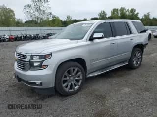 2015 Chevrolet Tahoe LTZ with VIN 1GNSKCKC0FR140377, listed as a Copart auction lot 70575585 with 148,140 mi miles and Clean title. Bid and sale history available at DreamBid. Image 1.