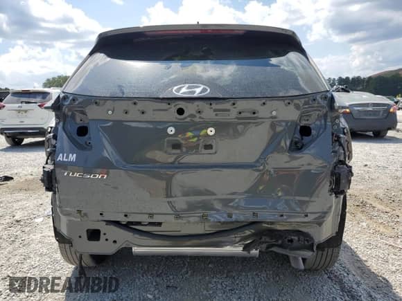 2024 Hyundai Tucson SE with VIN 5NMJA3DE0RH435011, listed as a Copart auction lot 70879635 with 15,056 mi miles and Salvage title. Bid and sale history available at DreamBid. Image 6.