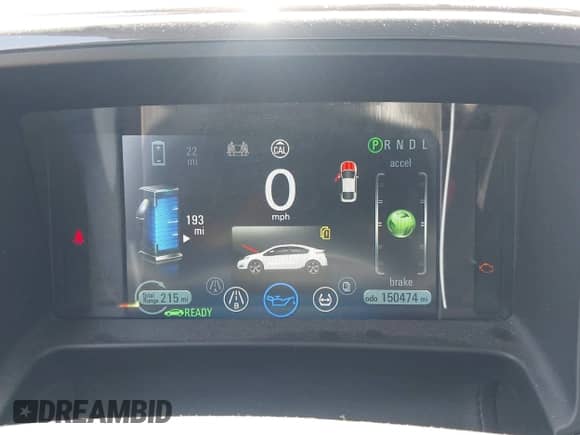 2014 Chevrolet Volt с VIN 1G1RG6E42EU122577, выставлен на аукционе IAAI как лот 43059931 с пробегом 150 474 миль миль и . История ставок и продаж доступна на DreamBid. Изображение 7.