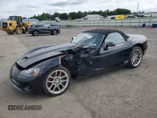 2003 Dodge Viper SRT-10 with VIN 1B3JR65Z93V501823, listed as a Copart auction lot 64404995 with 36,053 mi miles and Salvage title. Bid and sale history available at DreamBid. Image 1.