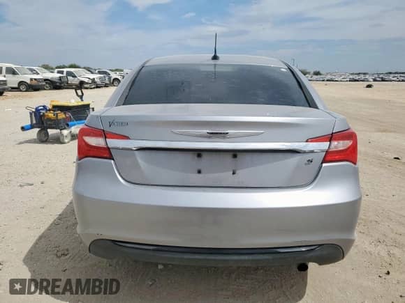 2014 Chrysler 200 Touring with VIN 1C3CCBBB7EN171728, listed as a Copart auction lot 84557385 with 152,336 mi miles and Salvage title. Bid and sale history available at DreamBid. Image 6.