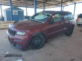 2021 Jeep Grand Cherokee Limited with VIN 1C4RJFBG3MC669224, listed as a Copart auction lot 81926845 with 98,331 mi miles and Salvage title. Bid and sale history available at DreamBid. Image 1.