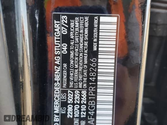 2023 Mercedes-Benz C 300 z VIN W1KAF4GB1PR148266, wystawiony jako Copart lot #81132015 z przebiegiem 25 836 mil mil oraz Czysty tytuł • Clean title. Historia ofert i sprzedaży dostępna na DreamBid. Obrazek 12.