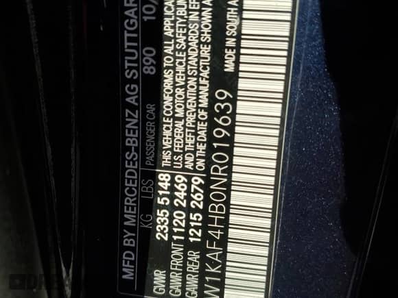 2022 Mercedes-Benz C 300 с VIN W1KAF4HB0NR019639, выставлен на аукционе Copart как лот 70110945 с пробегом 34 747 миль миль и Списание • Salvage title. История ставок и продаж доступна на DreamBid. Изображение 12.