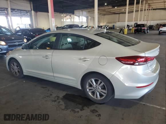 2017 Hyundai Elantra SE with VIN KMHD84LF0HU102531, listed as a Copart auction lot 72053435 with 107,422 mi miles and Clean title. Bid and sale history available at DreamBid. Image 2.