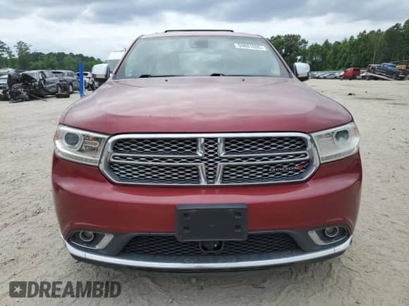 2014 Dodge Durango Citadel with VIN 1C4RDHEG1EC390080, listed as a Copart auction lot 59801605 with 148,878 mi miles and Salvage title. Bid and sale history available at DreamBid. Image 5.