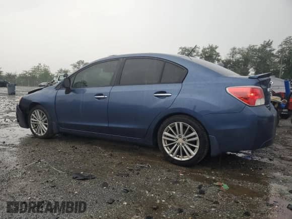 2012 Subaru Impreza Limited with VIN JF1GJAH65CH020976, listed as a Copart auction lot 81560055 with 150,619 mi miles and Salvage title. Bid and sale history available at DreamBid. Image 2.