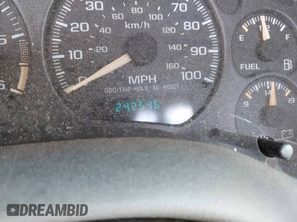 2003 Chevrolet S-10 with VIN 1GCCS14X038222371, listed as a IAAI auction lot 43081609 with 242,546 mi miles and . Bid and sale history available at DreamBid. Image 7.