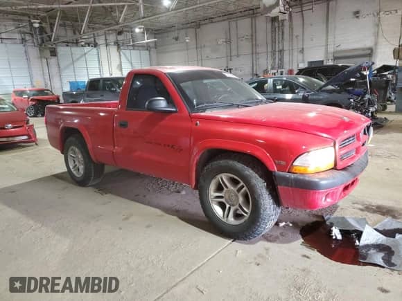 1999 Dodge Dakota SLT with VIN 1B7GL26Z4XS233613, listed as a Copart auction lot 89320955 with 221,289 mi miles and Clean title. Bid and sale history available at DreamBid. Image 4.