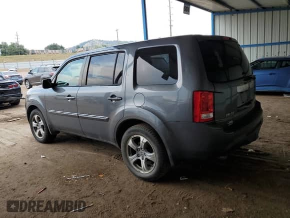 2012 Honda Pilot EX with VIN 5FNYF4H42CB038240, listed as a Copart auction lot 67815875 with 139,394 mi miles and Non repairable. Bid and sale history available at DreamBid. Image 2.