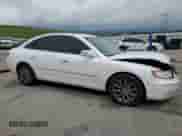 2009 Hyundai Azera Limited with VIN KMHFC46F59A343118, listed as a Copart auction lot 61096285 with 95,384 mi miles and Non repairable. Bid and sale history available at DreamBid. Image 4.