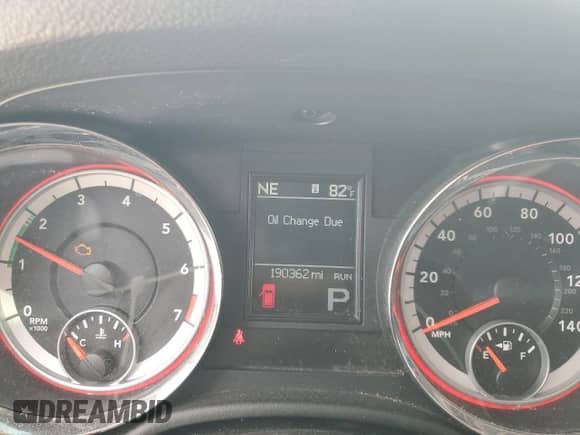 2012 Dodge Durango Citadel with VIN 1C4RDJEG4CC240498, listed as a Copart auction lot 53787135 with 190,362 mi miles and Salvage title. Bid and sale history available at DreamBid. Image 9.