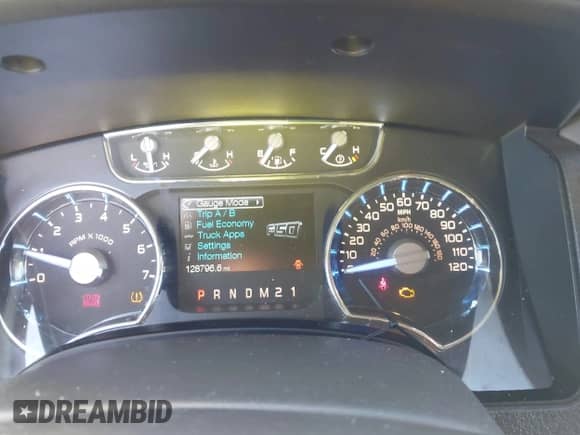 2011 Ford F-150 Lariat with VIN 1FTFW1ET1BFA82757, listed as a IAAI auction lot 43390905 with 128,796 mi miles and . Bid and sale history available at DreamBid. Image 7.