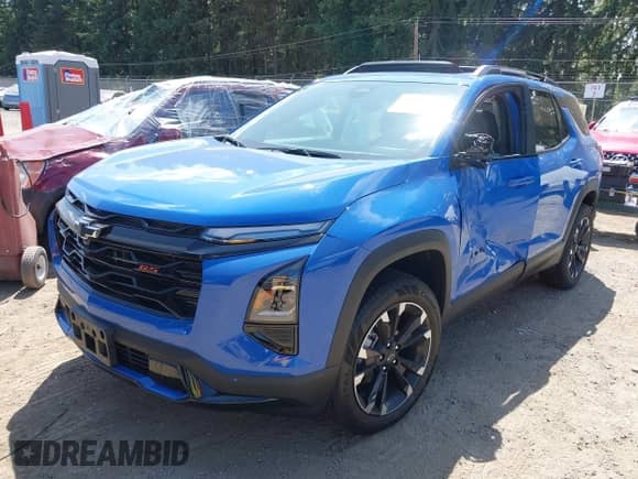 2025 Chevrolet Equinox AWD RS с VIN 3GNAXTEG3SL327593, выставлен на аукционе IAAI как лот 42538687 с пробегом Не указан миль и . История ставок и продаж доступна на DreamBid. Изображение 2.