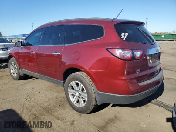 2015 Chevrolet Traverse LT с VIN 1GNKRHKD7FJ292138, выставлен на аукционе Copart как лот 86633115 с пробегом 130 215 миль миль и Чистый • Clean title. История ставок и продаж доступна на DreamBid. Изображение 2.