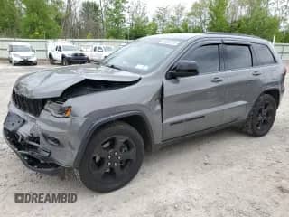 2021 Jeep Grand Cherokee Freedom with VIN 1C4RJFAG4MC770600, listed as a Copart auction lot 60846255 with 56,427 mi miles and Salvage title. Bid and sale history available at DreamBid. Image 1.