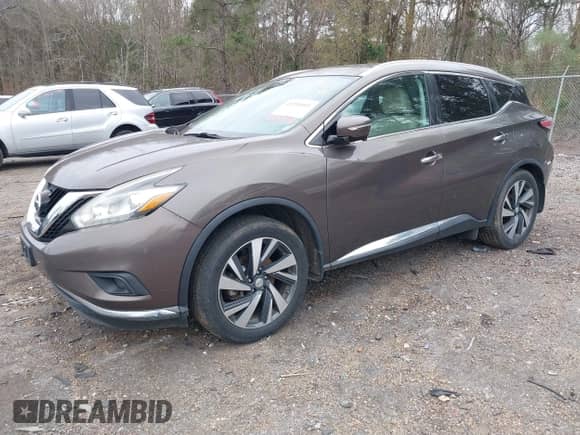 2015 Nissan Murano SL с VIN 5N1AZ2MG8FN284191, выставлен на аукционе IAAI как лот 41238481 с пробегом 83 902 миль миль и . История ставок и продаж доступна на DreamBid. Изображение 2.