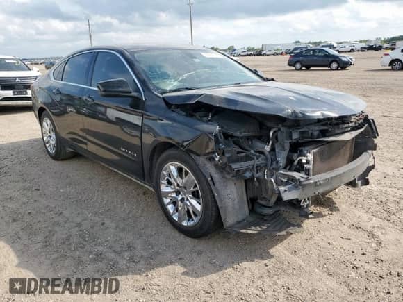 2018 Chevrolet Impala LS with VIN 2G11Z5S32J9143112, listed as a Copart auction lot 59281045 with 124,568 mi miles and Salvage title. Bid and sale history available at DreamBid. Image 4.