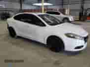 2016 Dodge Dart SXT Sport Blacktop with VIN 1C3CDFFA6GD791260, listed as a Copart auction lot 64203185 with 105,278 mi miles and Salvage title. Bid and sale history available at DreamBid. Image 4.