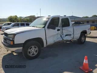 2004 Chevrolet Silverado 1500 Work Truck с VIN 1GCEK19V14Z258923, выставлен на аукционе Copart как лот 69303325 с пробегом 234 965 миль миль и Списание • Salvage title. История ставок и продаж доступна на DreamBid. Изображение 1.